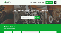 Desktop Screenshot of morgan-autosalvage.co.uk